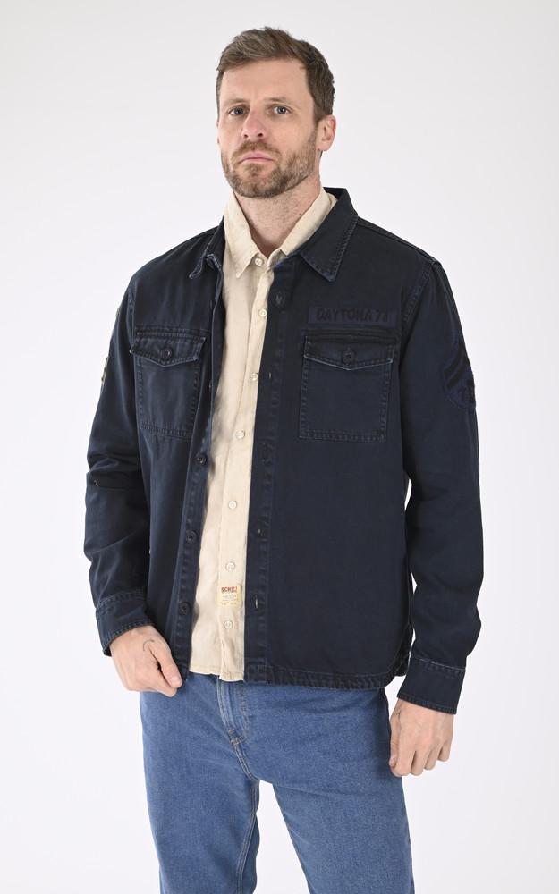La Canadienne Chemise Denim Melhart Marine
