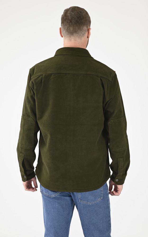 La Canadienne Chemise En Coton Mason Vert