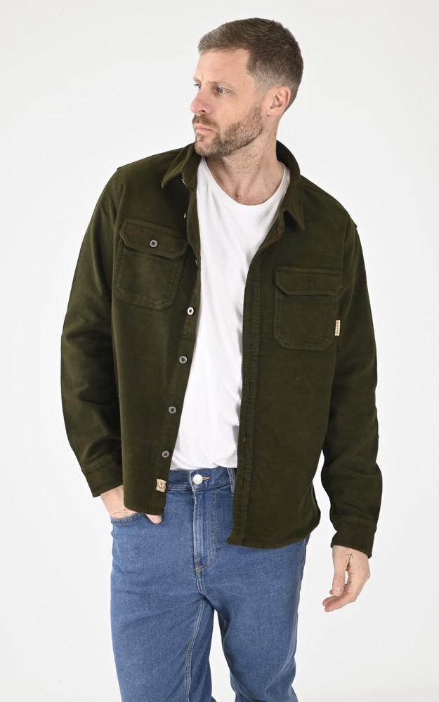 la canadienne Chemise en coton Mason vert
