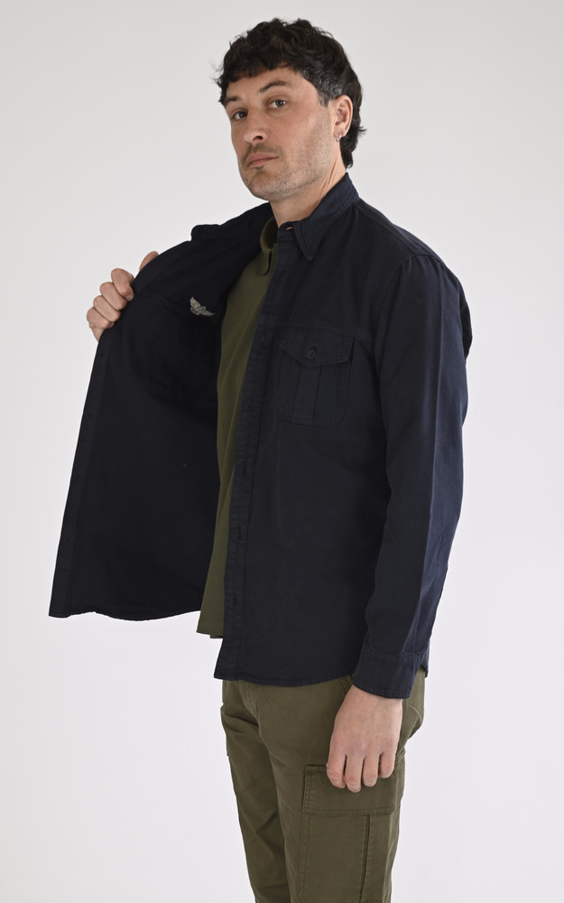 La Canadienne Chemise KING AIR MN Marine