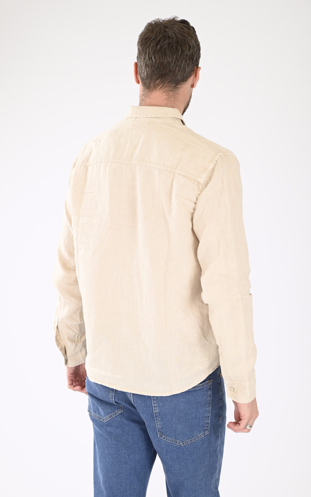 La Canadienne Chemise Lin SANTIAGOML Beige