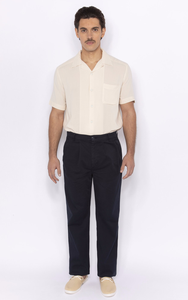 La Canadienne Chemise Manches Courtes écru