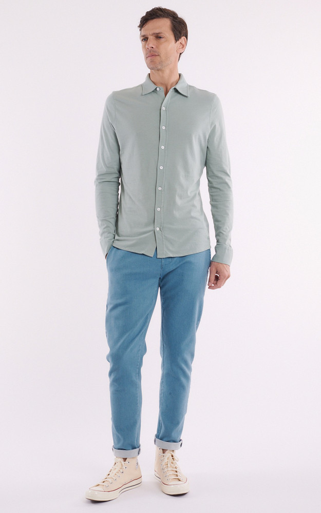 La Canadienne Chemise Manches Longues Vert