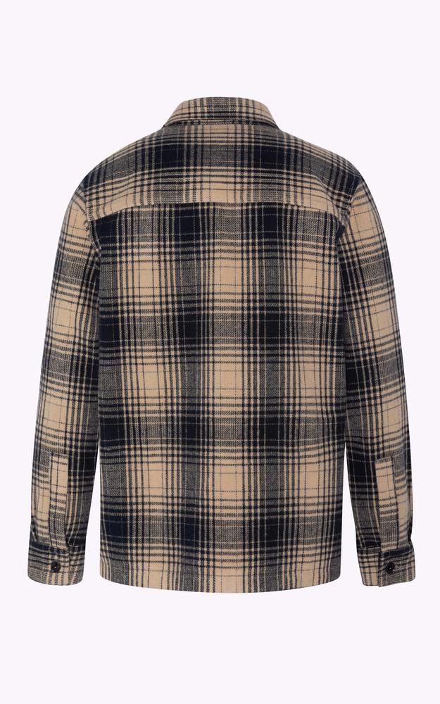 La Canadienne Chemise SHCARL4 Dark Navy Checks