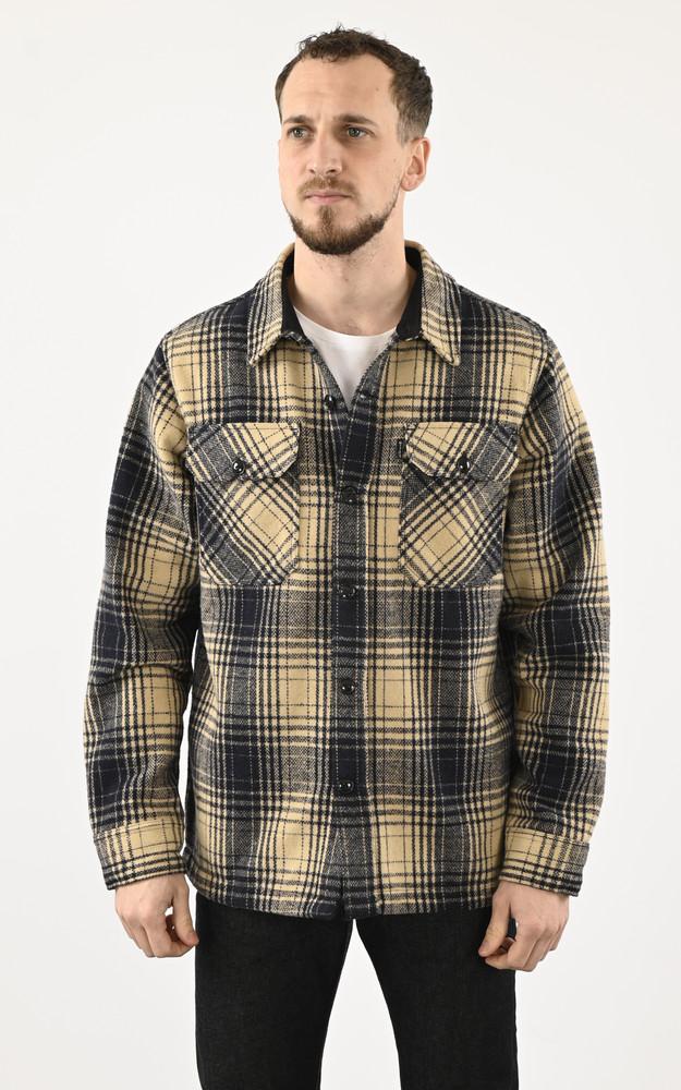 la canadienne Chemise SHCARL4 Dark navy checks