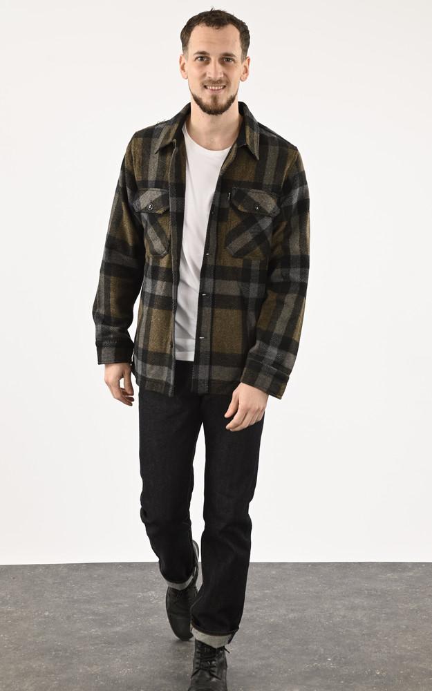 La Canadienne Chemise SHCARL4 Khaki Checks