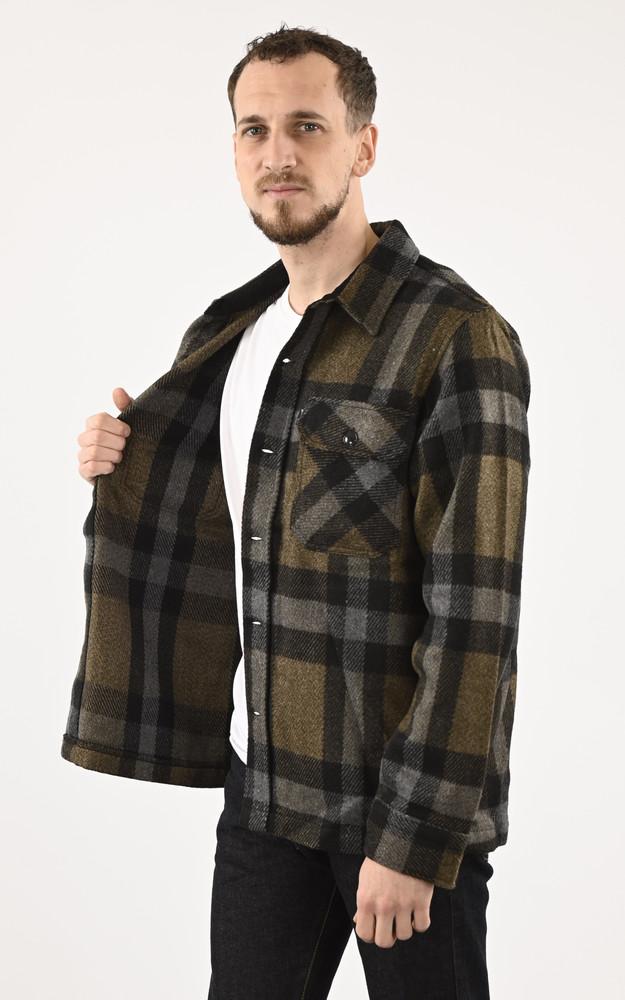 La Canadienne Chemise SHCARL4 Khaki Checks