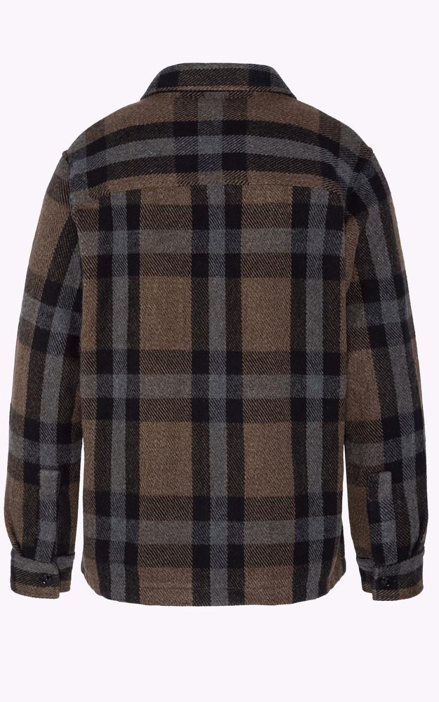 La Canadienne Chemise SHCARL4 Khaki Checks