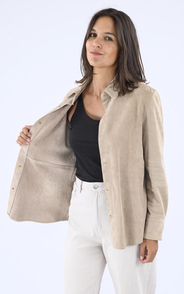 La Canadienne Chemise Velours Lcwcalistas Beige