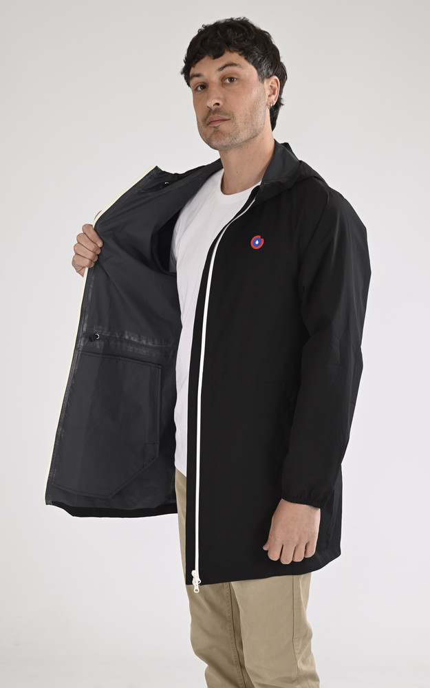 La Canadienne Coupe-vent Amelot Mixte Bleu Noir