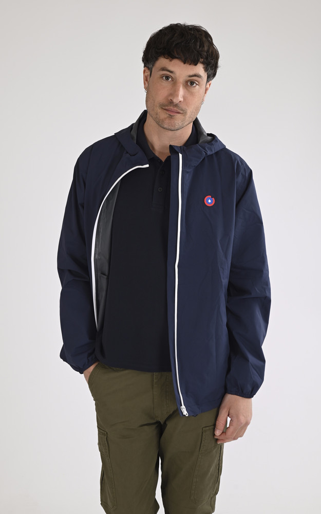 la canadienne Coupe-vent Passy bleu marine
