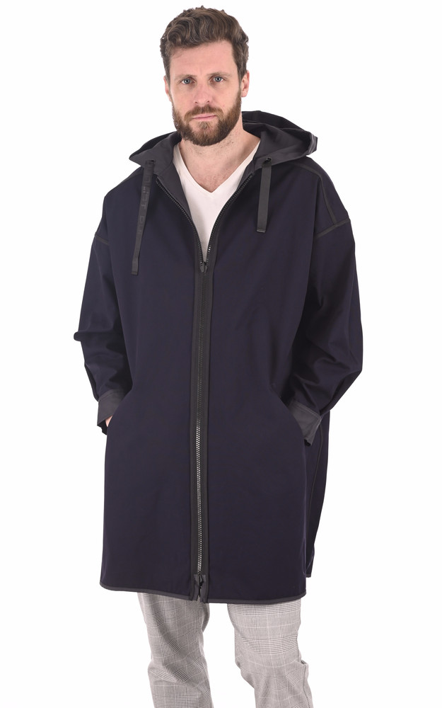 La Canadienne Coupe-vent Réversible Max Marine