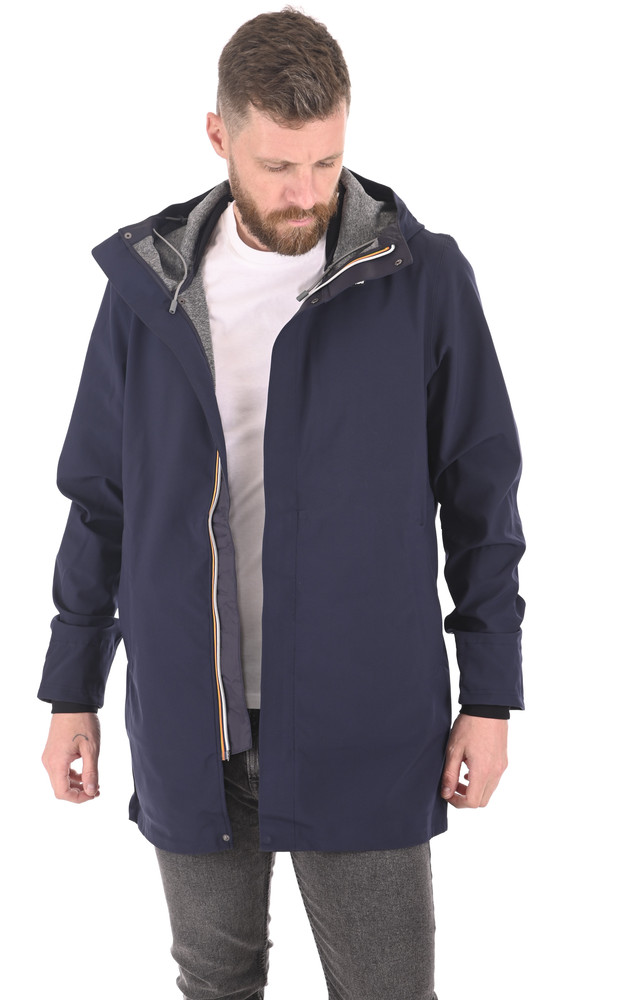 La Canadienne Coupe-vent Tommy Bonded Bleu Marine