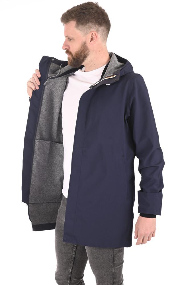 La Canadienne Coupe-vent Tommy Bonded Bleu Marine