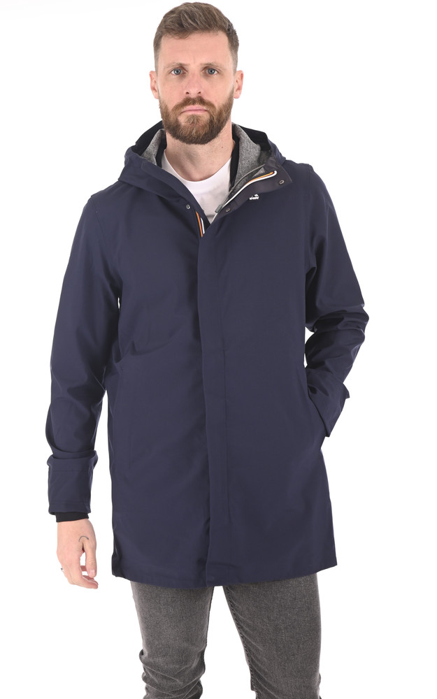 la canadienne Coupe-vent Tommy Bonded bleu marine