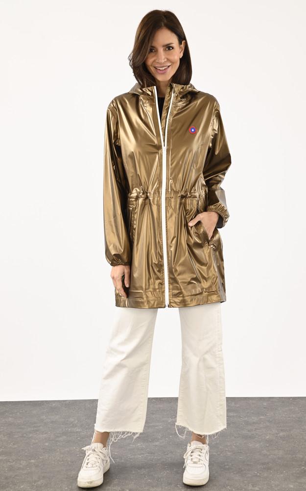 la canadienne Coupe-vent Versailles doré métallisé