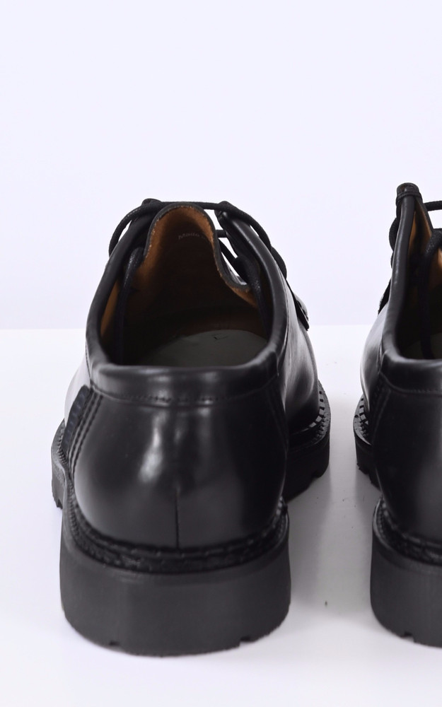 La Canadienne Derbies Cuir Macho Noir