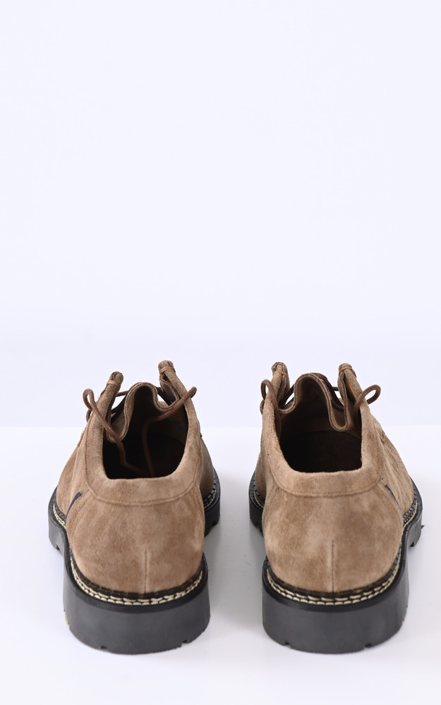 La Canadienne Derbies Nubuck Macho Beige
