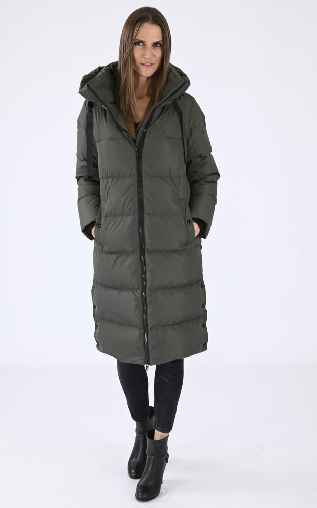 La Canadienne Doudoune à Capuche Camila Kaki