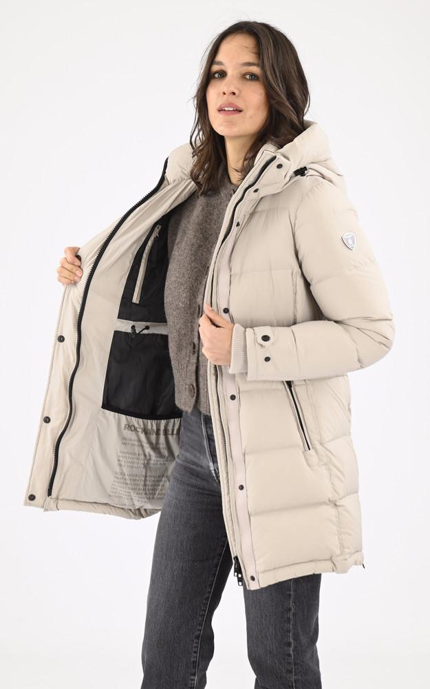 La Canadienne Doudoune à Capuche Falcon Beige