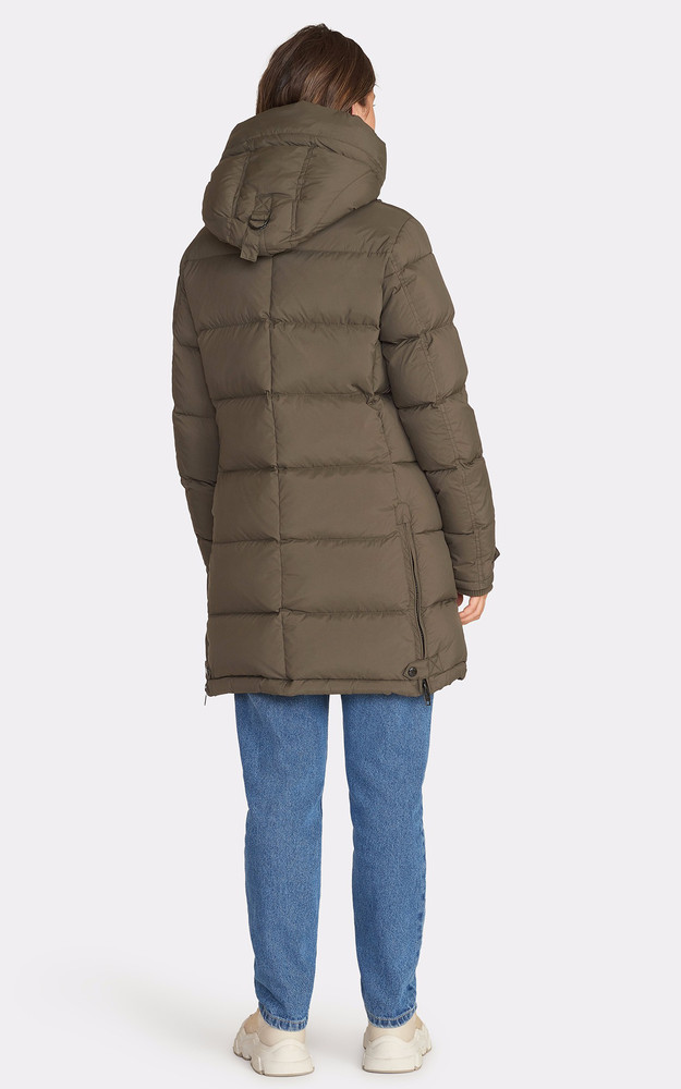 La Canadienne Doudoune à Capuche Falcon Kaki