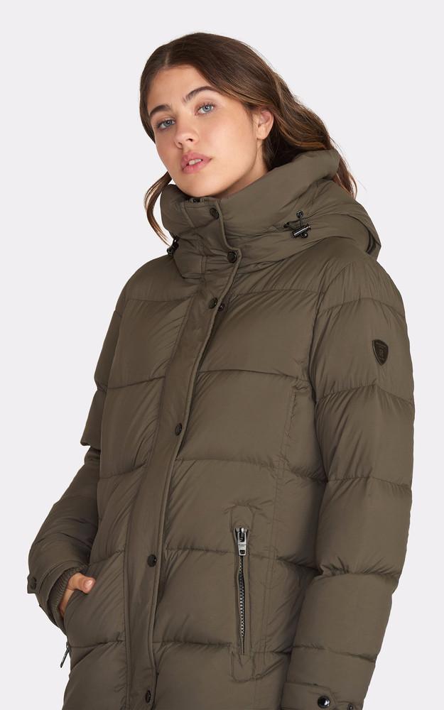 La Canadienne Doudoune à Capuche Falcon Kaki