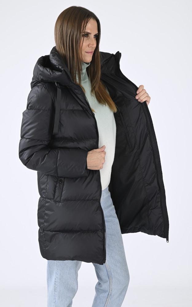 La Canadienne Doudoune à Capuche Samantha Noire