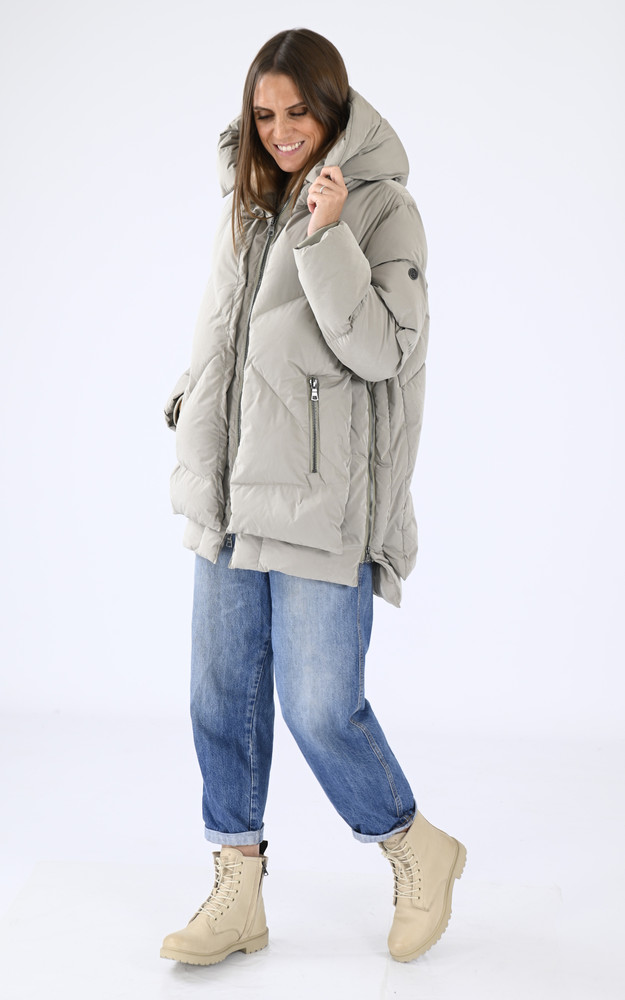 La Canadienne Doudoune à Capuche Sauge