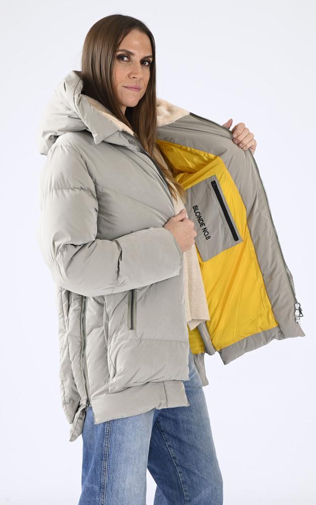 La Canadienne Doudoune à Capuche Sauge