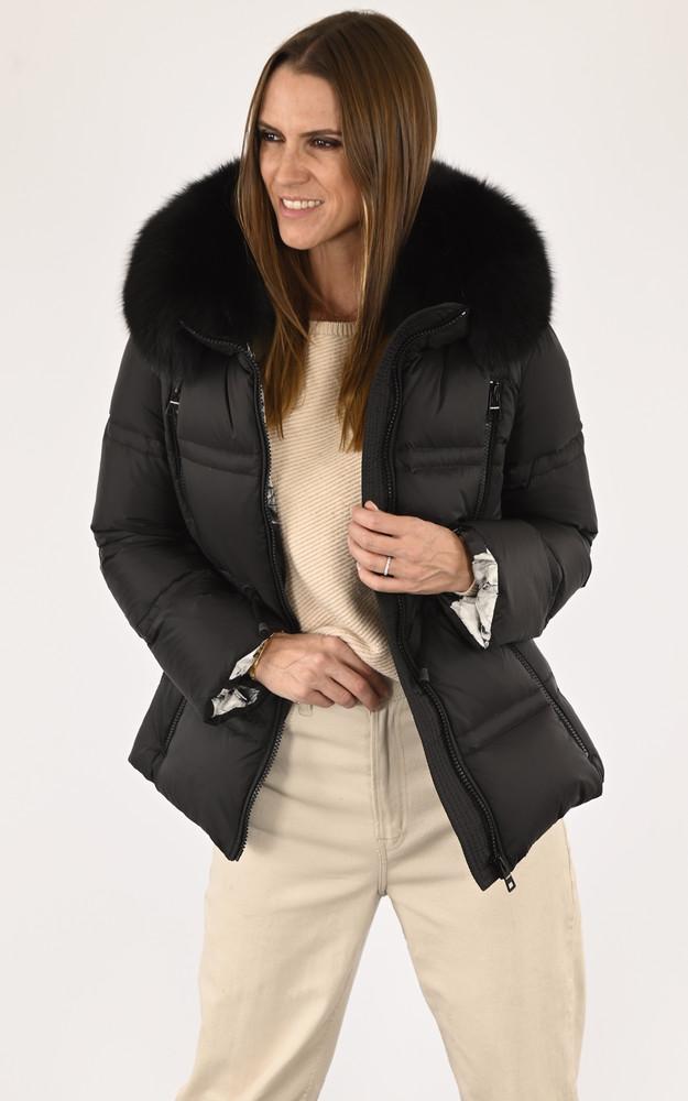 la canadienne Doudoune cintrée Blanca noire