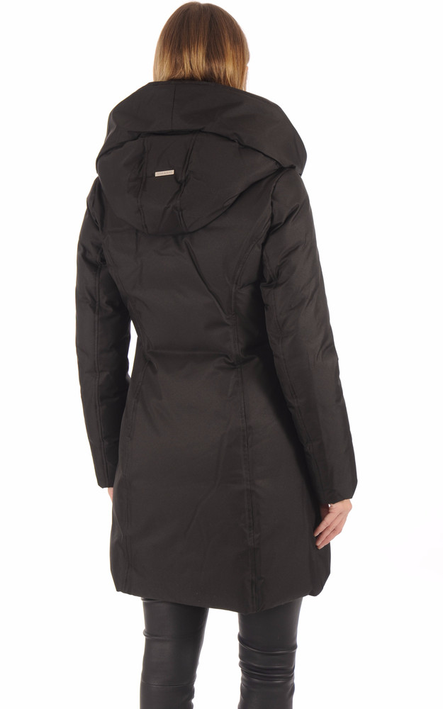 La Canadienne Doudoune Cintrée Camelia-C Noire