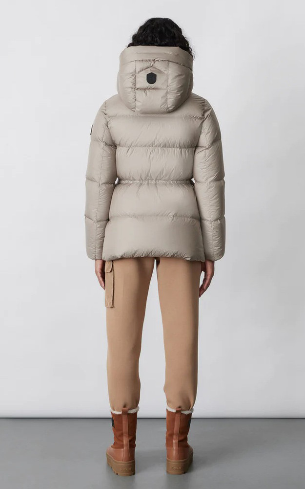 La Canadienne Doudoune Cintrée Freya Beige