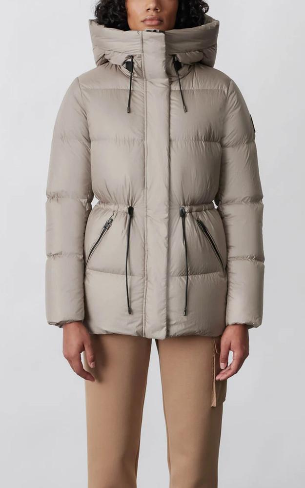 La Canadienne Doudoune Cintrée Freya Beige