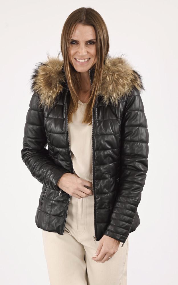 La Canadienne Doudoune Cintrée Helena Marron Foncé