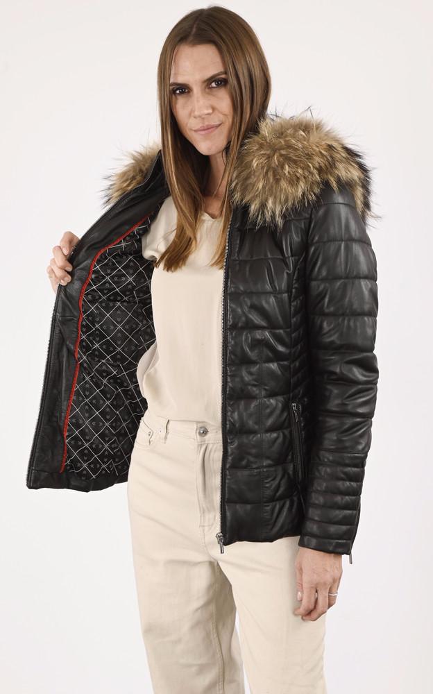 La Canadienne Doudoune Cintrée Helena Marron Foncé