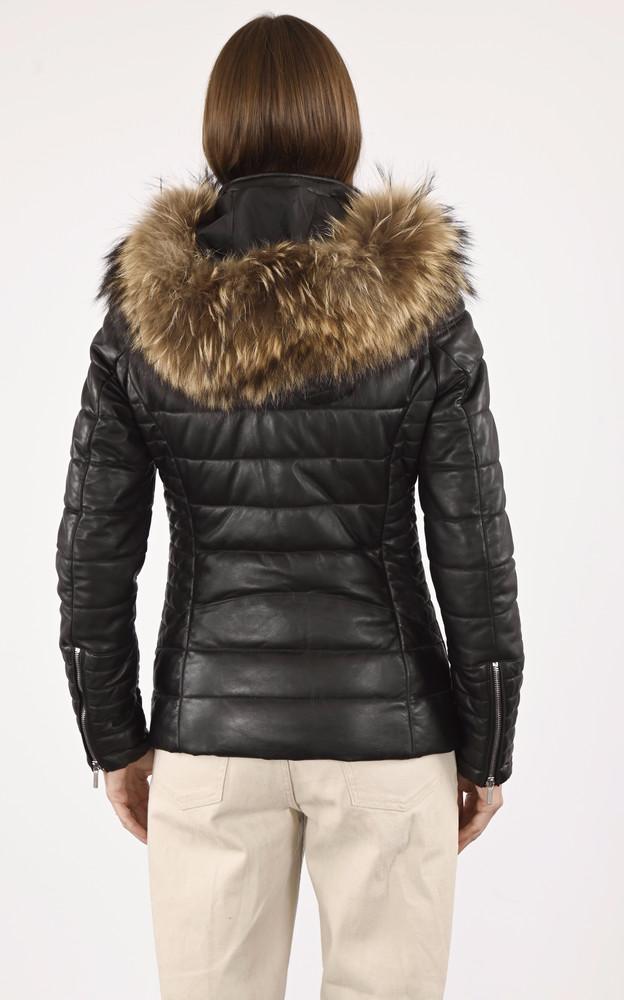 La Canadienne Doudoune Cintrée Helena Marron Foncé