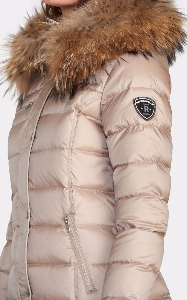 La Canadienne Doudoune Cintrée Joyce Beige