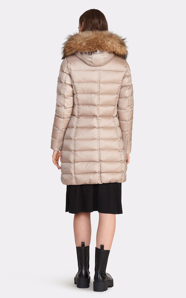 La Canadienne Doudoune Cintrée Joyce Beige