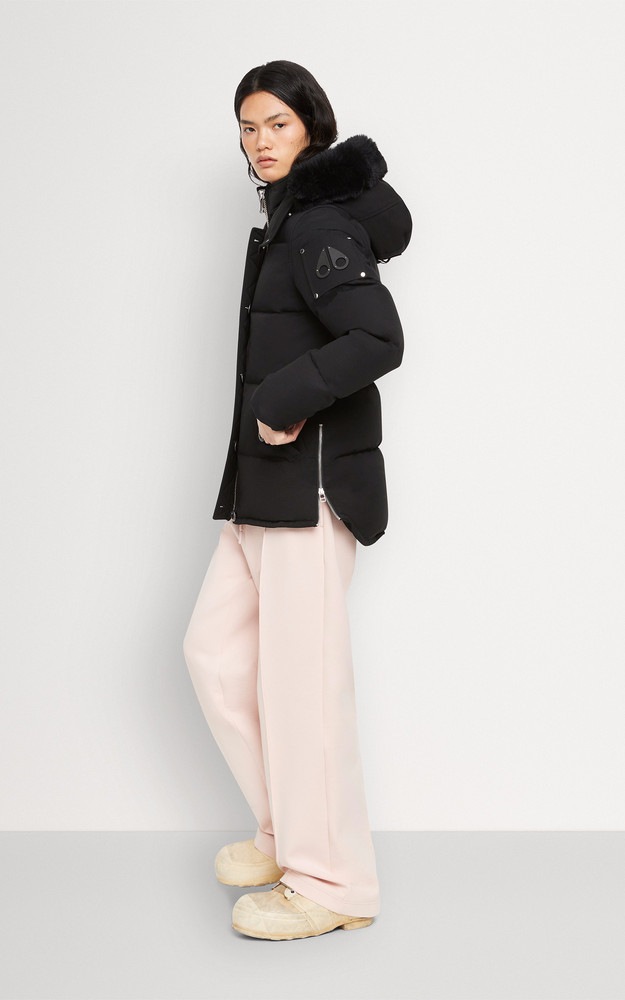 La Canadienne Doudoune Courte Cloud 3Q Noir