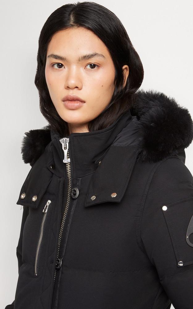 La Canadienne Doudoune Courte Cloud 3Q Noir