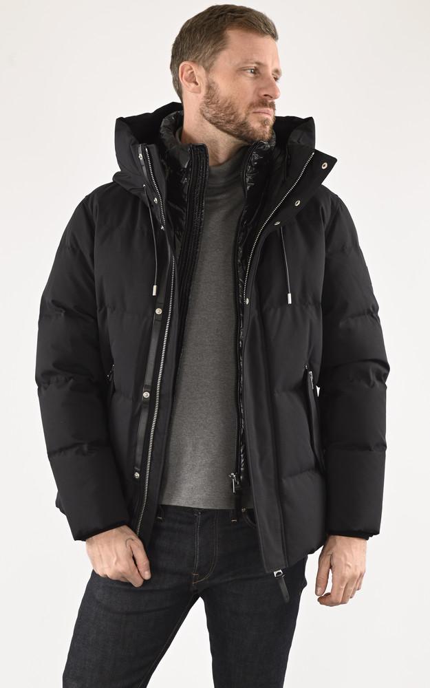 La Canadienne Doudoune Courte Graydon Noire