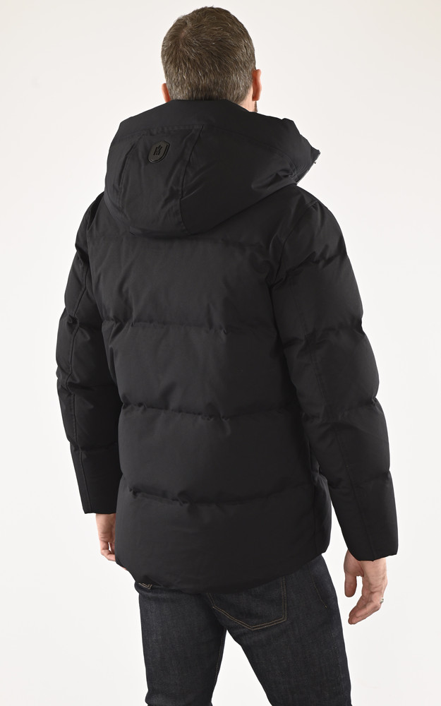 La Canadienne Doudoune Courte Graydon Noire