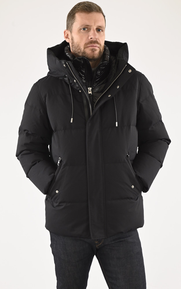 la canadienne Doudoune courte Graydon noire