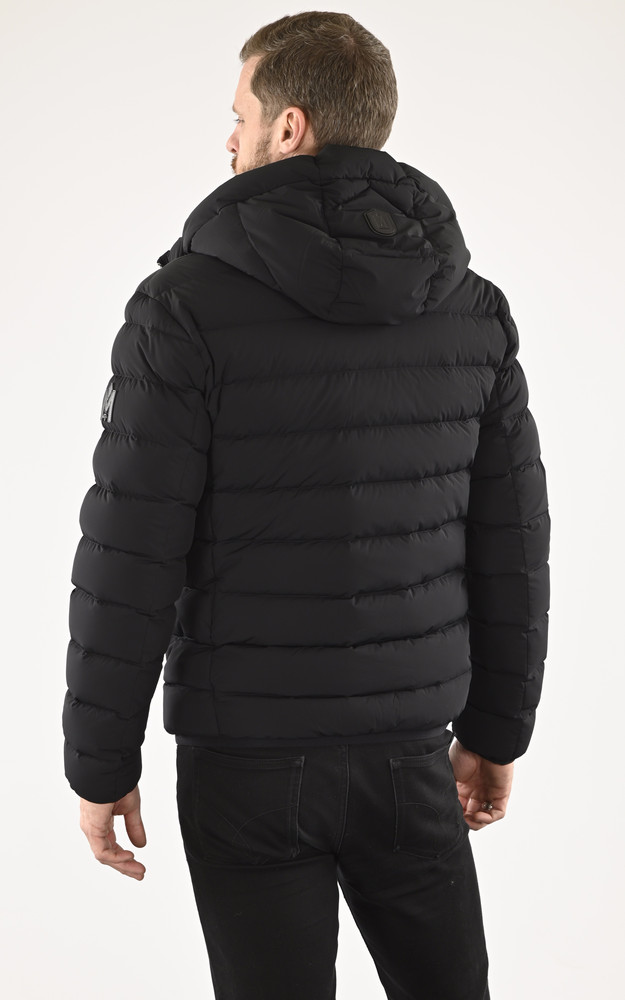 La Canadienne Doudoune Courte Jack Noir