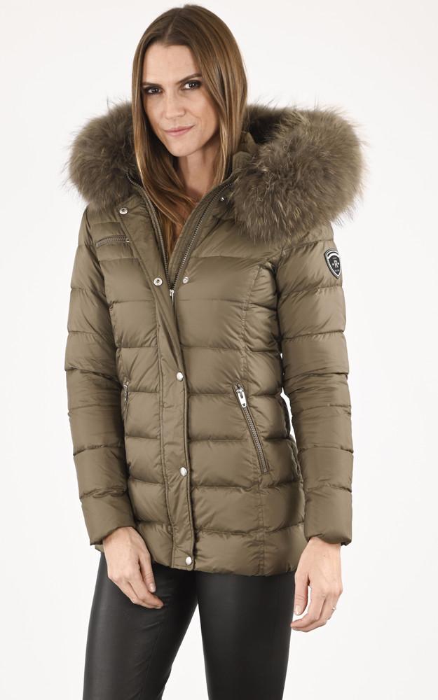 La Canadienne Doudoune Courte Joyce-mid Kaki