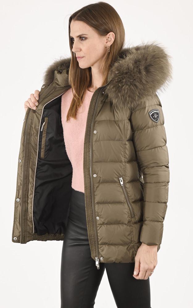 La Canadienne Doudoune Courte Joyce-mid Kaki
