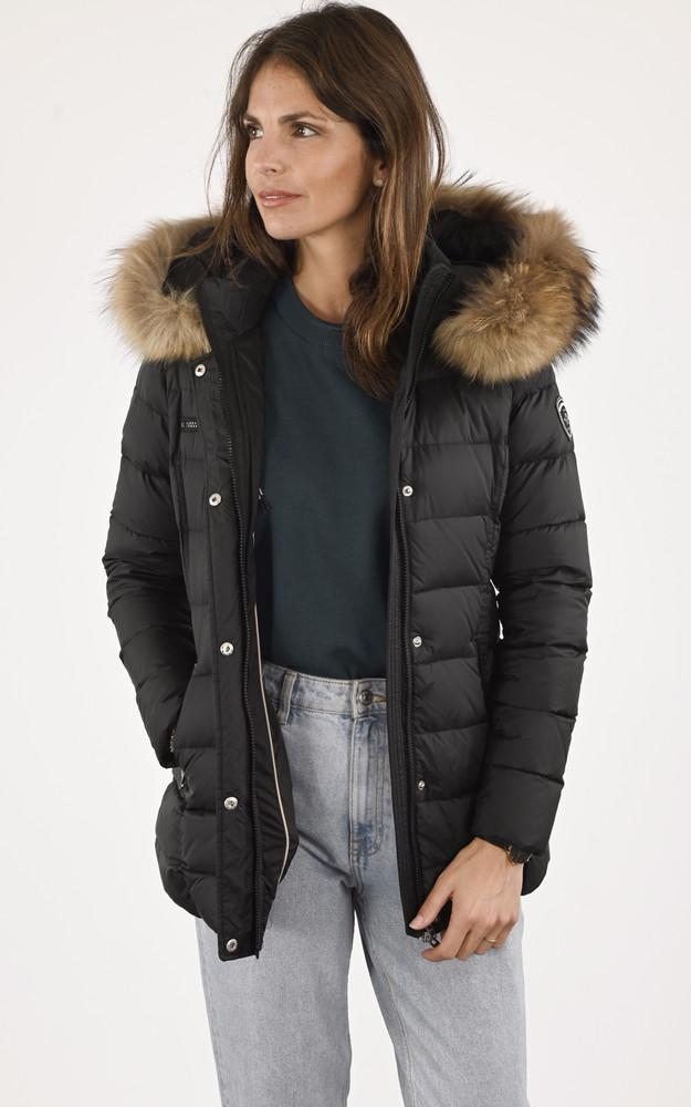 La Canadienne Doudoune Courte Joyce-mid Noir