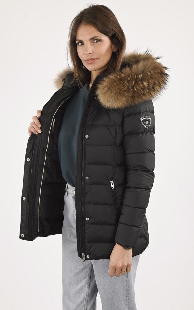La Canadienne Doudoune Courte Joyce-mid Noir