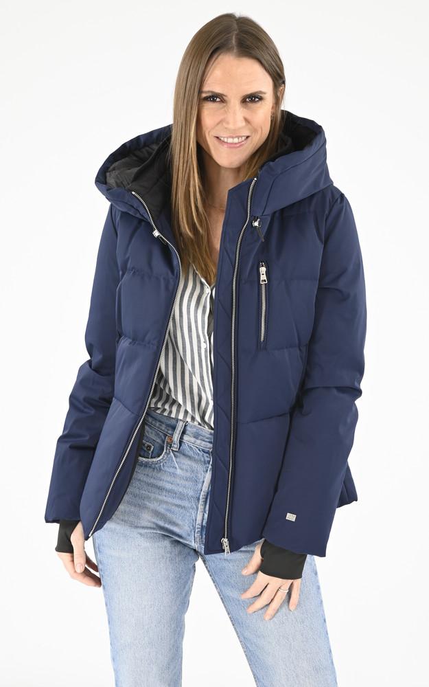 La Canadienne Doudoune Courte Marilou Marine