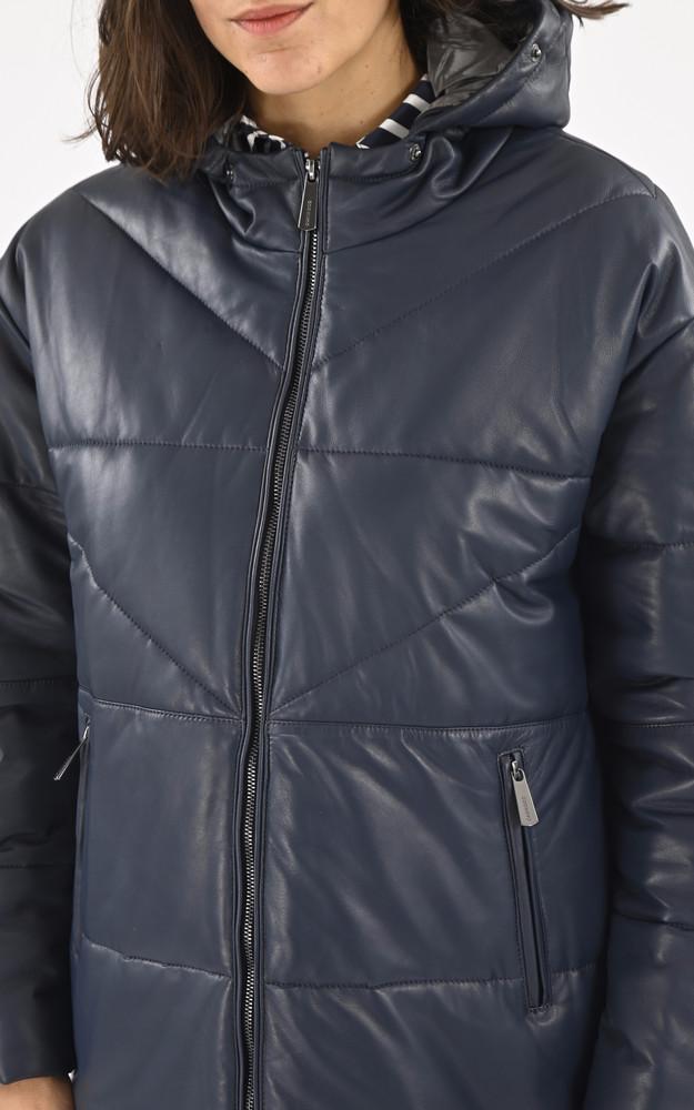 la canadienne Doudoune courte Ninev bleu